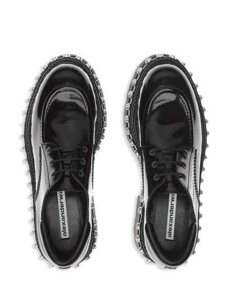 Leather shoes