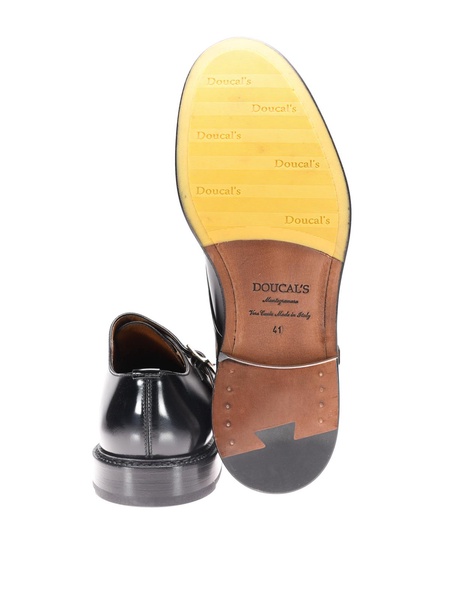 Leather classic monk straps