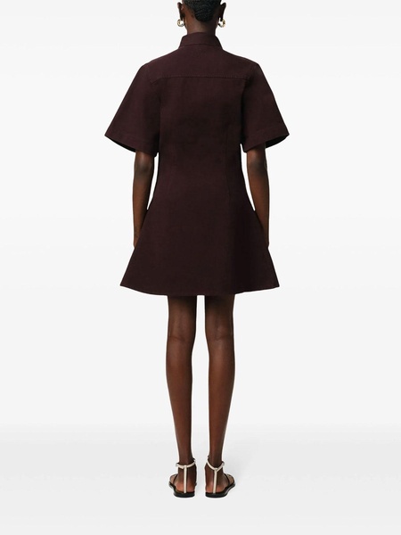 Short-Sleeve Shirt Dress