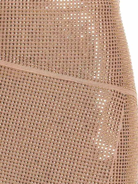 Sequined knitted skirt