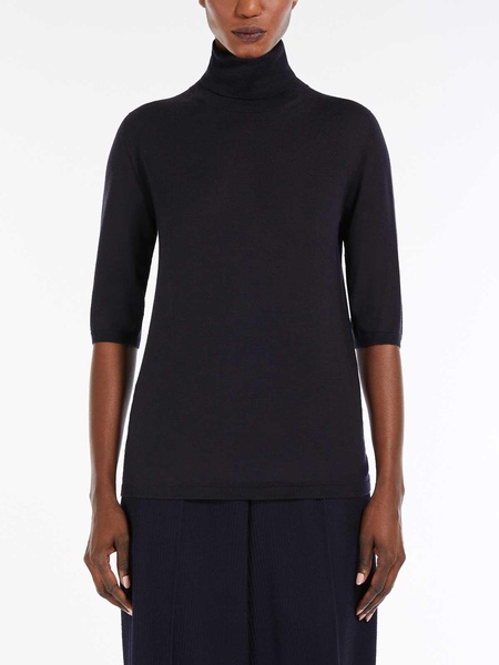 Cecina Wool Knit Turtleneck Jumper