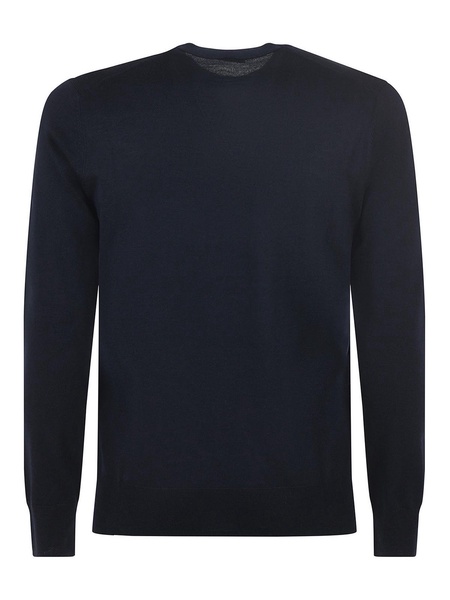 Virgin wool crewneck pull