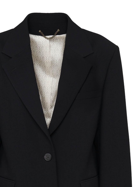 Single-Breasted Blazer Jacket