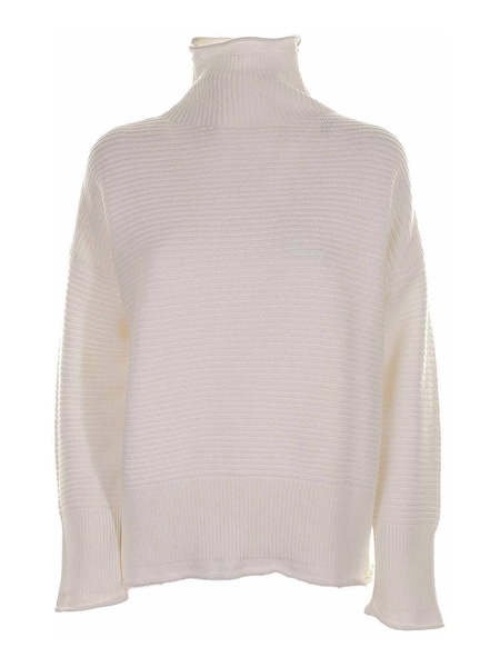 White Wool Turtleneck