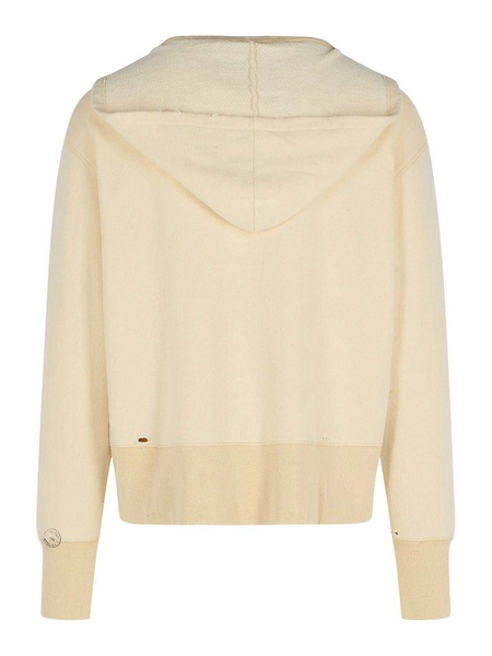 Pilling Cream Cotton Sweater