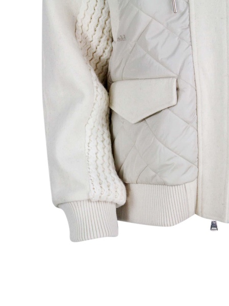 Wool blend jacket