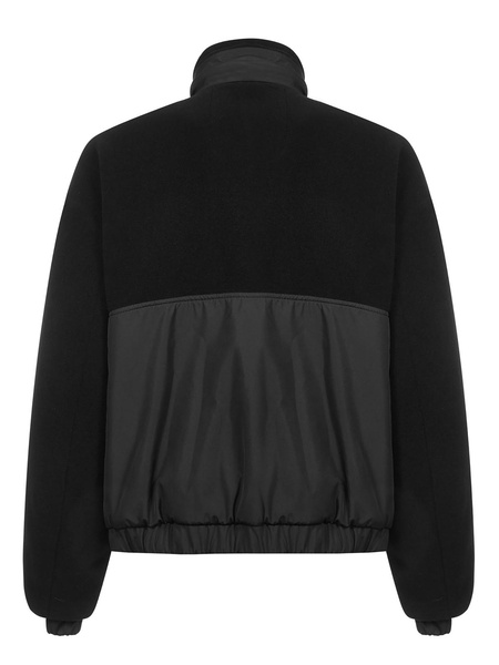 Tech fabric puffer jacket