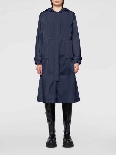 Navy Blue Long Parka