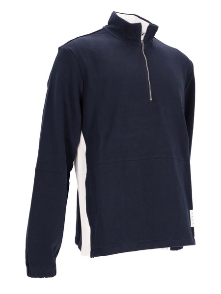 Funnel Neck Half Zip Pullover