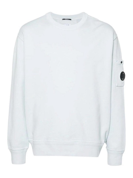 Diagonal Fleece Lens Sweatshirt