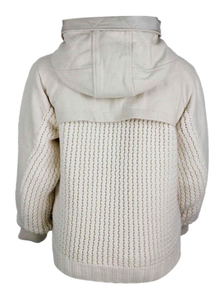 Wool blend jacket