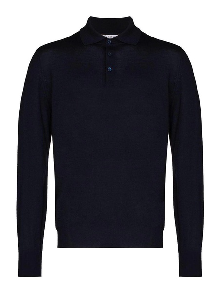 Polo-Style Lightweight Sweater