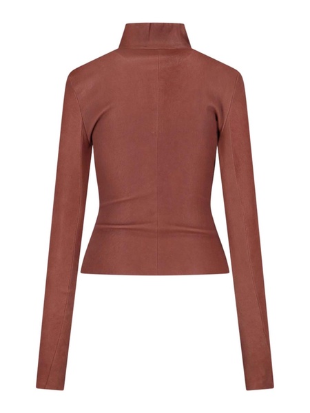 Giacca Biker Crop