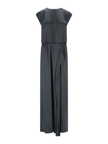 Maxi silk dress