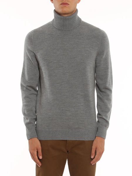 Extrafine merino wool turtleneck