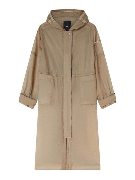 Long Beige Parka
