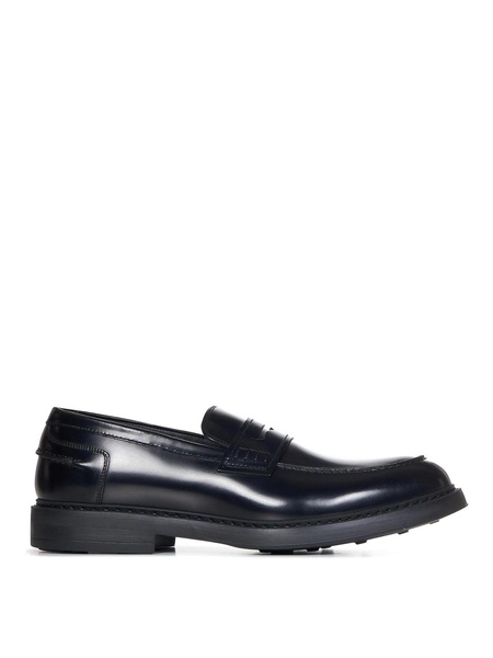 Shiny Black Patent Penny Loafers