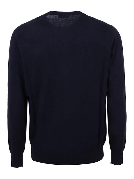 Cotton crewneck  knitted pullover