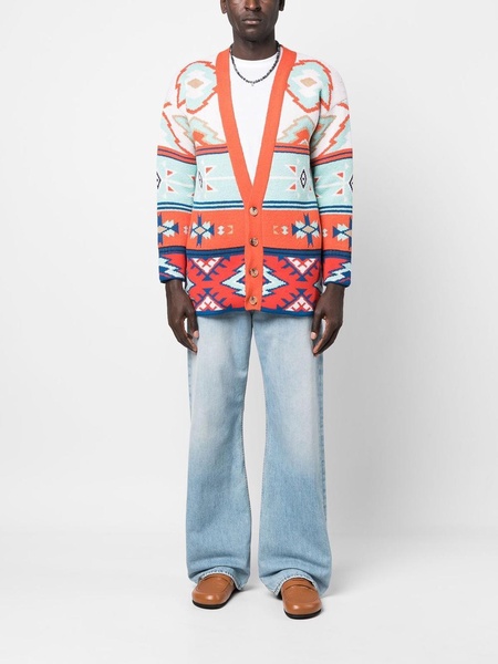 Desert road jacquard cardigan