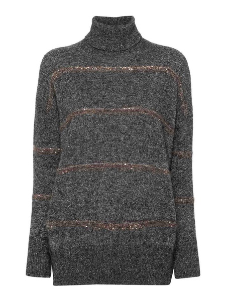 Wool Turtle-Neck Sweater