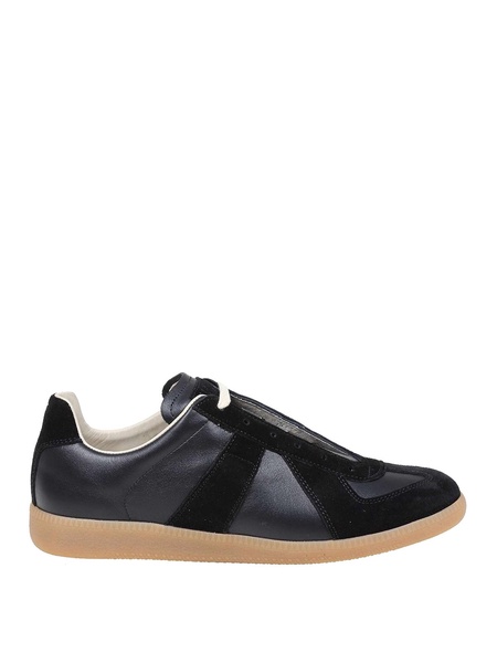 Maison Margiela Suede And Leather Sneakers