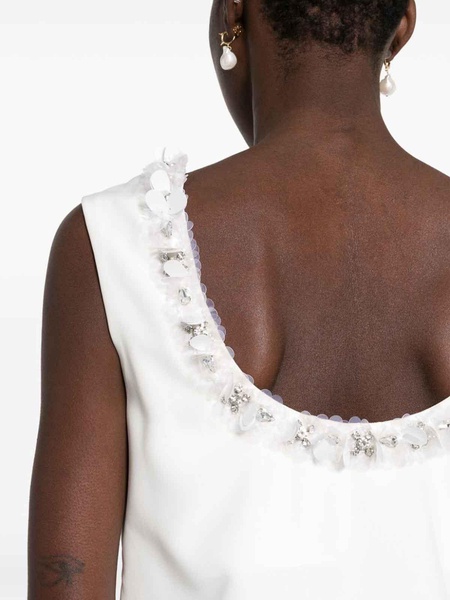 Sequin-embellished mini dress