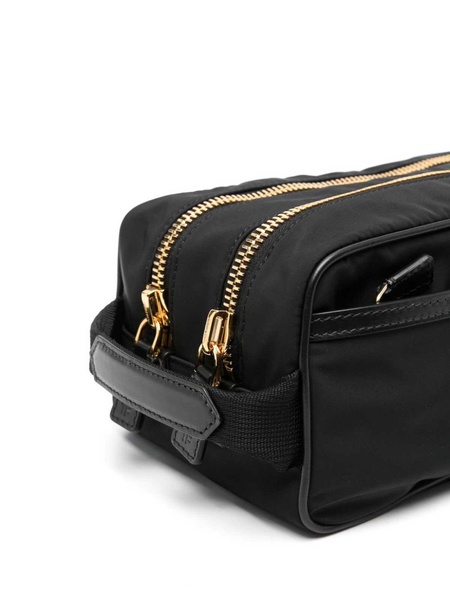 Recycled Nylon Double Zip Toiletry