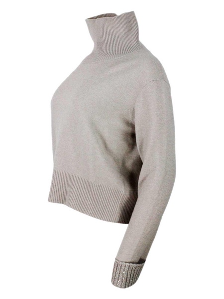 Wool blend crewneck