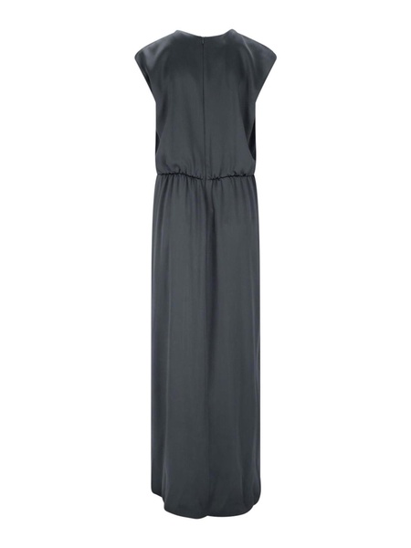 Maxi silk dress