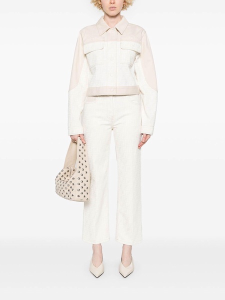 Jacket White Denim
