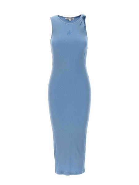 Logo Ribbed Dress
