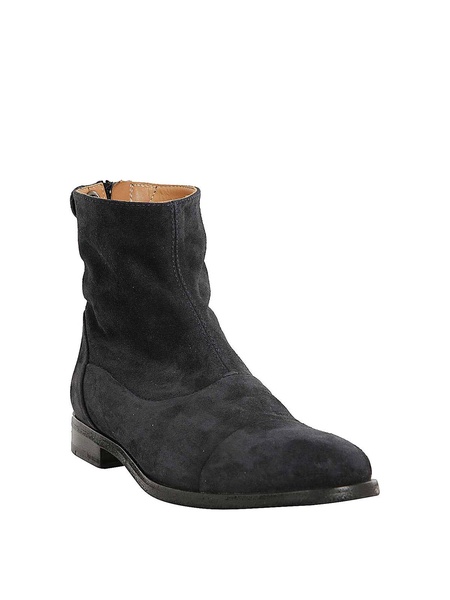 Leather ankle boots