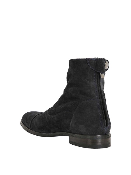 Leather ankle boots