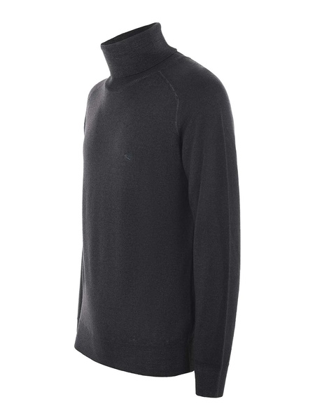 Virgin wool turtleneck