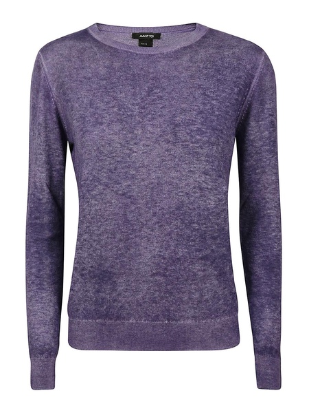Crewneck in wool and cashmere