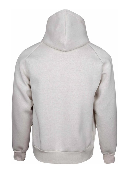 Unisex cream colored neoprene sweatshirt