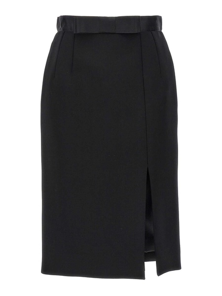 Wool Pencil Skirt