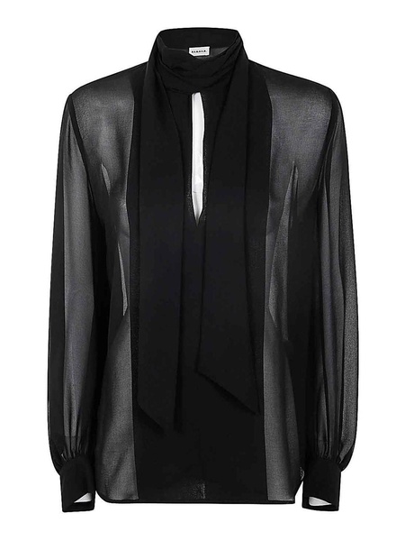 Georgette Blouson Shirt