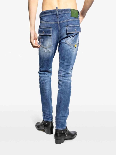 Distressed Regular-Fit Jeans