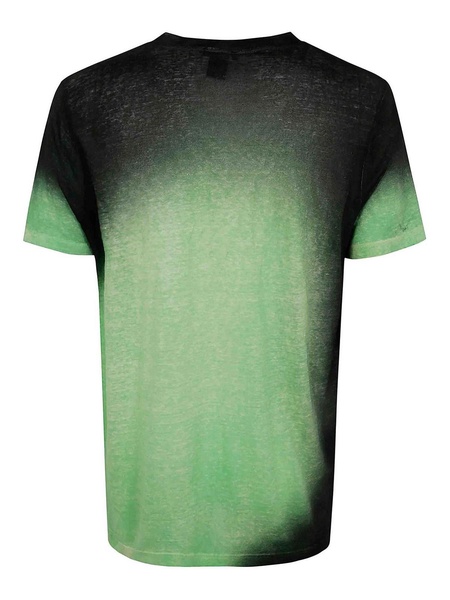 Hand Panted Linen Jersey T-Shirt