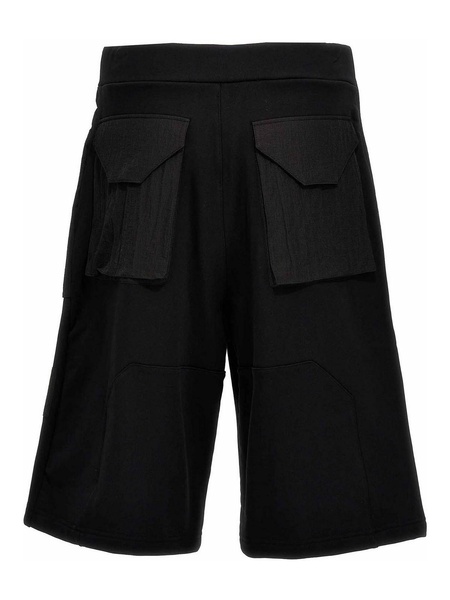 Overlay Cargo Bermuda Shorts