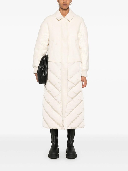 Knit Wool Down Coat