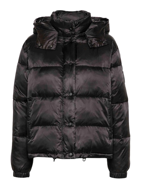 Love Birds-Patch Puffer Jacket