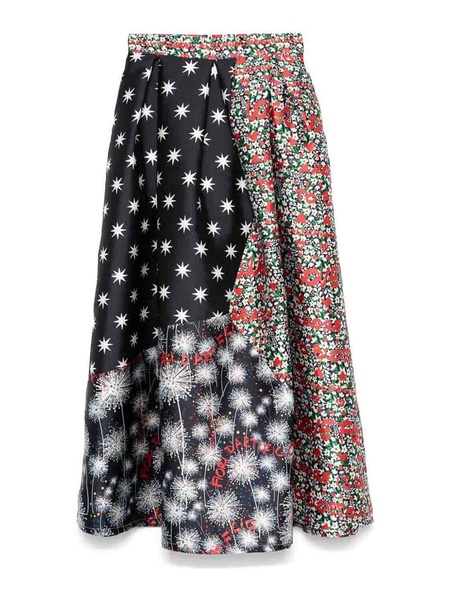 Print Maxi Skirt