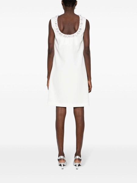 Sequin-embellished mini dress