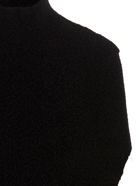 Wool blend cape
