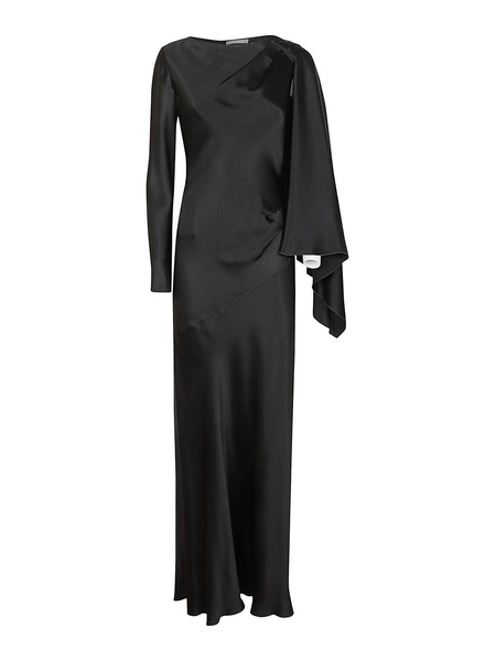 Long dress in satin