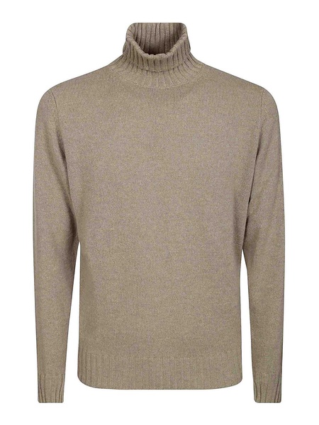 Turtleneck cashmere pullover
