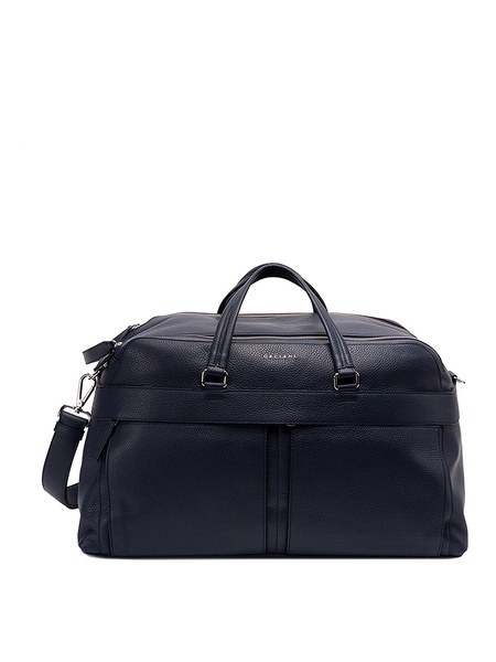 micron leather holdall