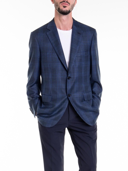Blue wool jacket